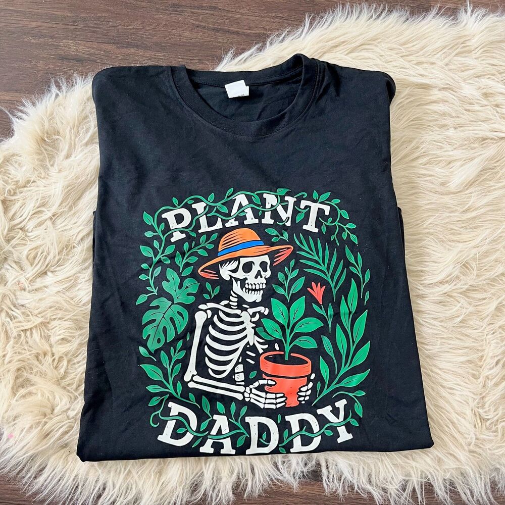 Plant Daddy Skeleton Graphic Tee XL